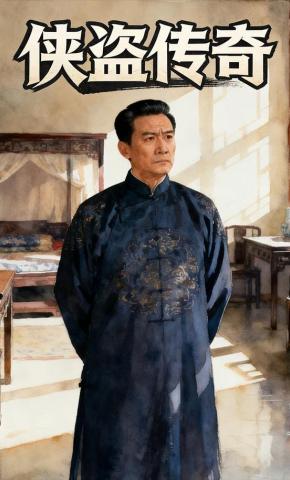 短剧《侠盗传奇》海报