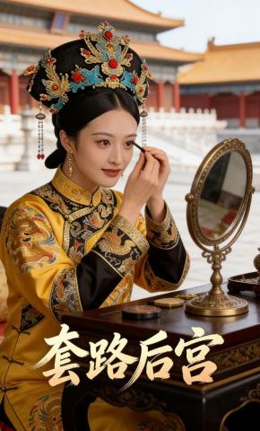 短剧《套路后宫》海报