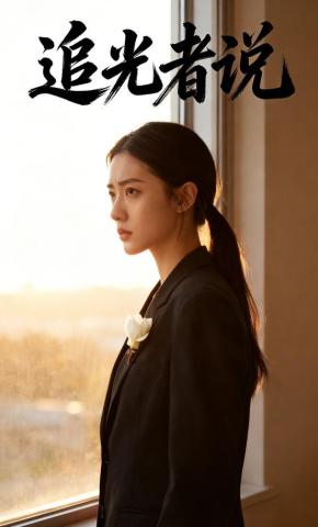 短剧《追光者说》海报