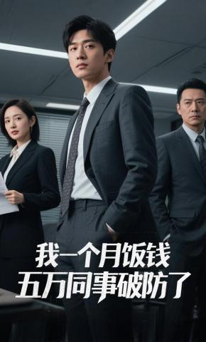 短剧《我一个月饭钱五万同事破防了》海报