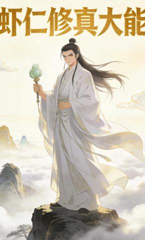 短剧《虾仁修真大能》海报