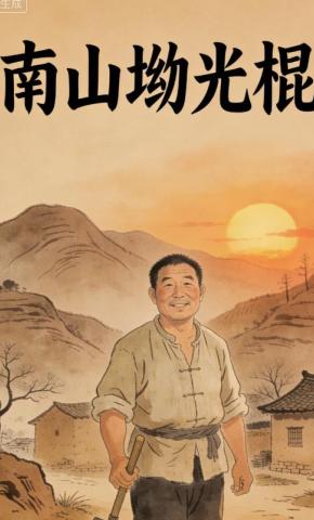 短剧《南山坳光棍》海报