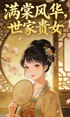 短剧《满棠风华，世家贵女》海报