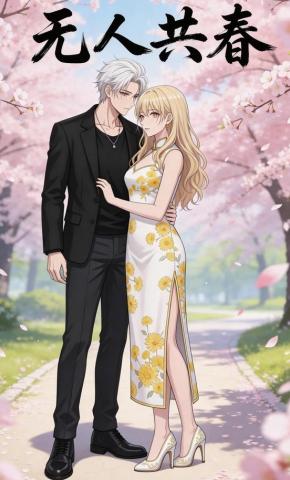 短剧《无人共春》海报