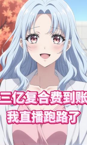 短剧《三亿复合费到账，我直播跑路了》海报