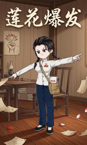短剧《莲花爆发》海报