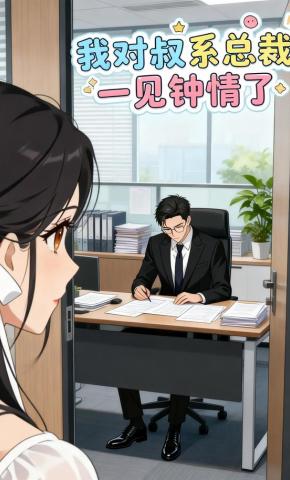 短剧《我对叔系总裁一见钟情了》海报