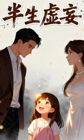 短剧《半生虚妄》海报