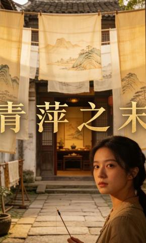 短剧《青萍之末》海报