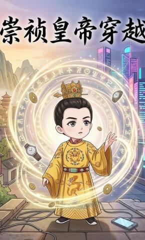 短剧《崇祯皇帝穿越》海报