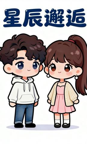 短剧《星辰邂逅》海报