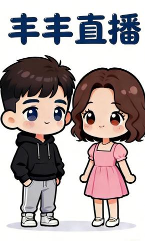 短剧《丰丰直播》海报