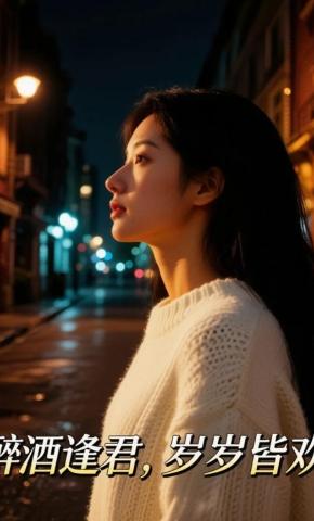 短剧《醉酒逢君,岁岁皆欢》海报