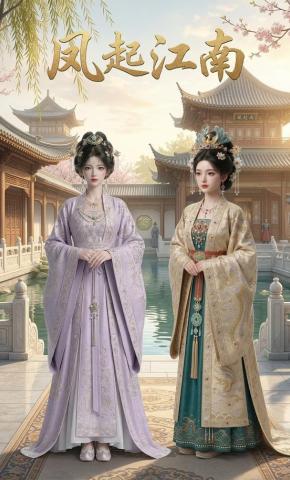 短剧《凤起江南》海报