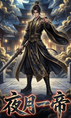 短剧《夜月一帝》海报