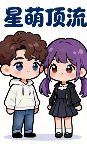 短剧《星萌顶流》海报