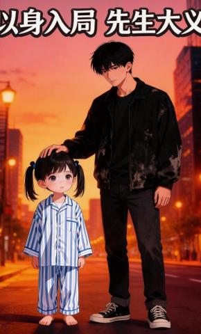 短剧《以身入局先生大义》海报