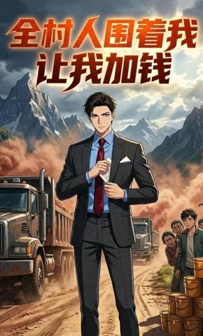 短剧《全村人围着我，让我加钱》海报