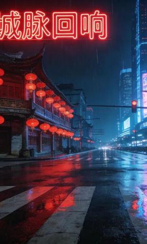 短剧《城脉回响》海报