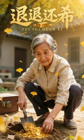 短剧《退退还希》海报