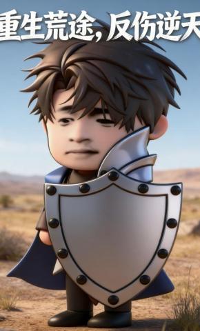 短剧《重生荒途，反伤逆天》海报