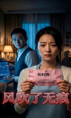 短剧《风吹了无痕》海报