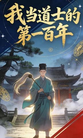 短剧《我当道士的第100年》海报