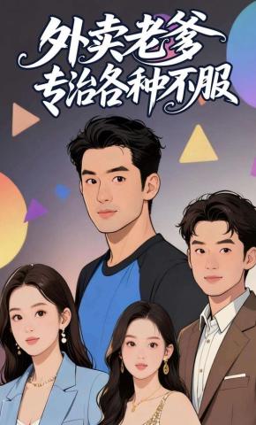 短剧《外卖老爹专治各种不服》海报