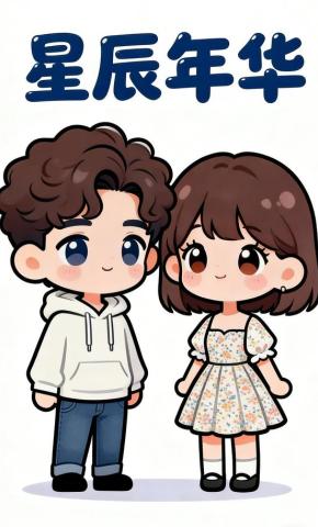 短剧《星辰年华》海报