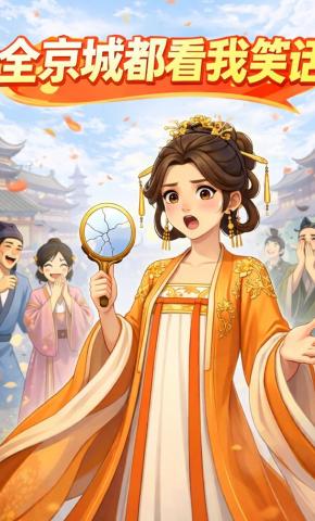 短剧《全京城都在看我笑话》海报