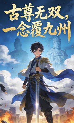 短剧《古尊无双，一念覆九州》海报