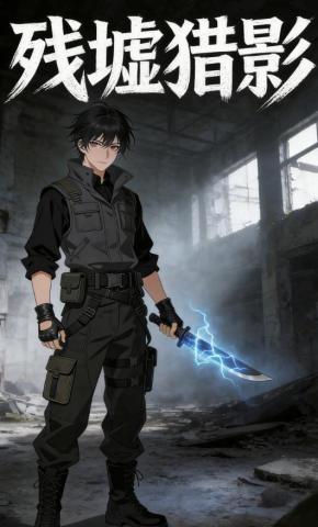 短剧《残墟猎影》海报