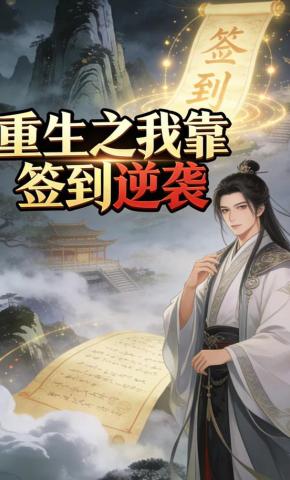 短剧《重生之我靠签到逆袭》海报