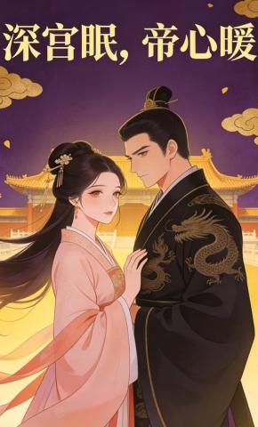 短剧《深宫眠，帝心暖》海报