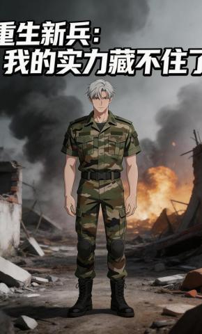 短剧《重生新兵：我的实力藏不住了》海报