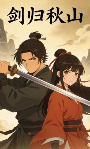 短剧《剑归秋山》海报