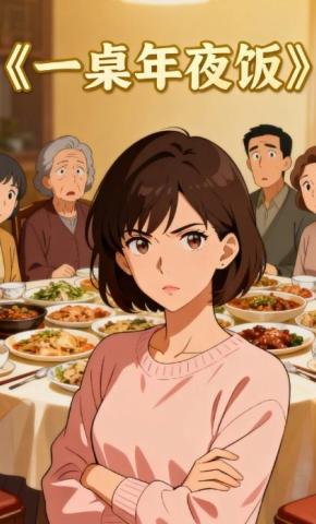 短剧《一桌年夜饭》海报