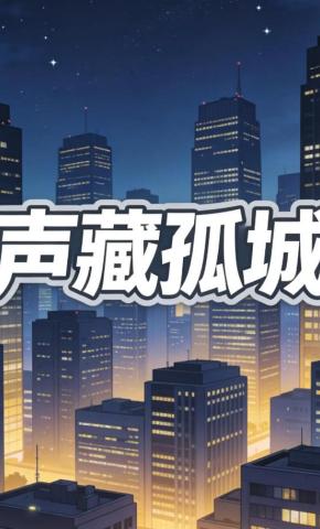 短剧《声藏孤城》海报