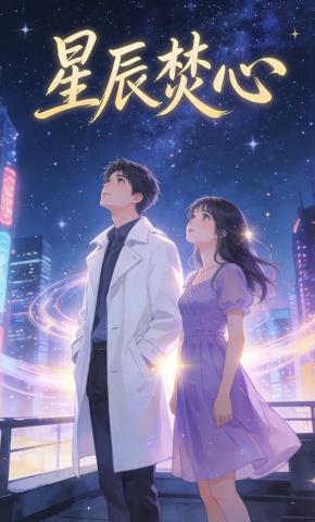 短剧《星辰焚心》海报