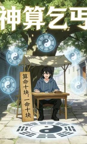 短剧《神算乞丐》海报