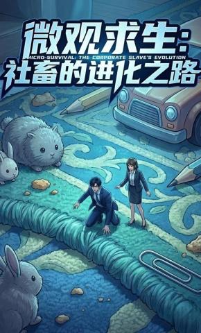 短剧《微观求生：社畜的进化之路》海报