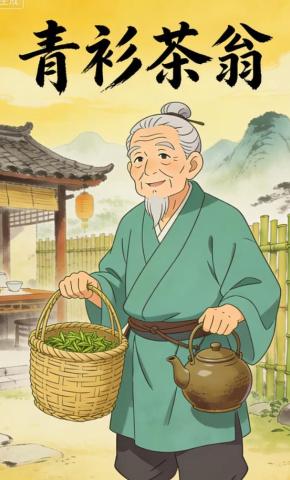 短剧《青衫茶翁》海报