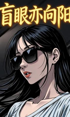 短剧《盲眼亦向阳》海报