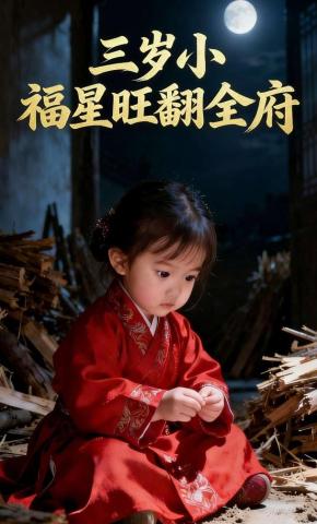 短剧《三岁小福星旺翻全府》海报