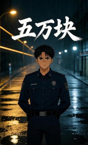 短剧《五万块》海报