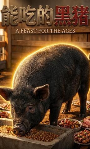短剧《能吃的黑猪》海报