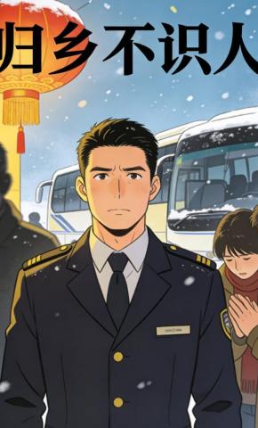 短剧《归乡不识人》海报