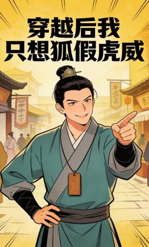 短剧《穿越后我只想狐假虎威》海报