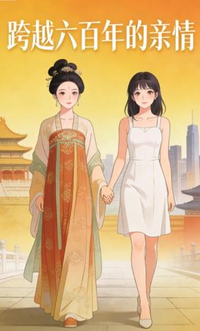 短剧《跨越六百年的亲情》海报