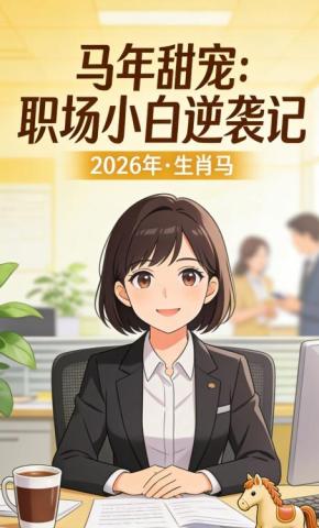短剧《马年甜宠：职场小白逆袭记》海报